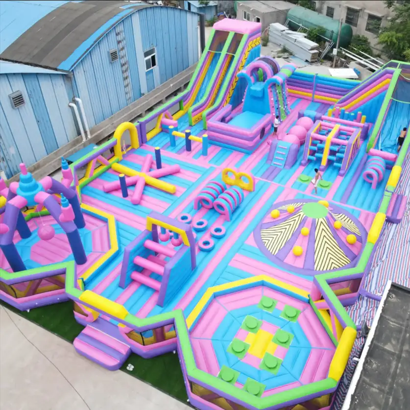 inflatable play area