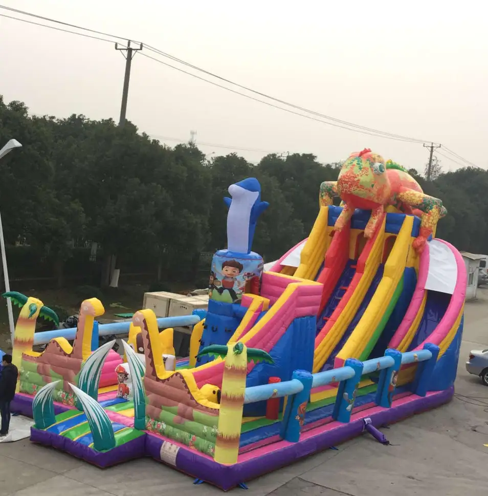 bounce house with slide for sale
