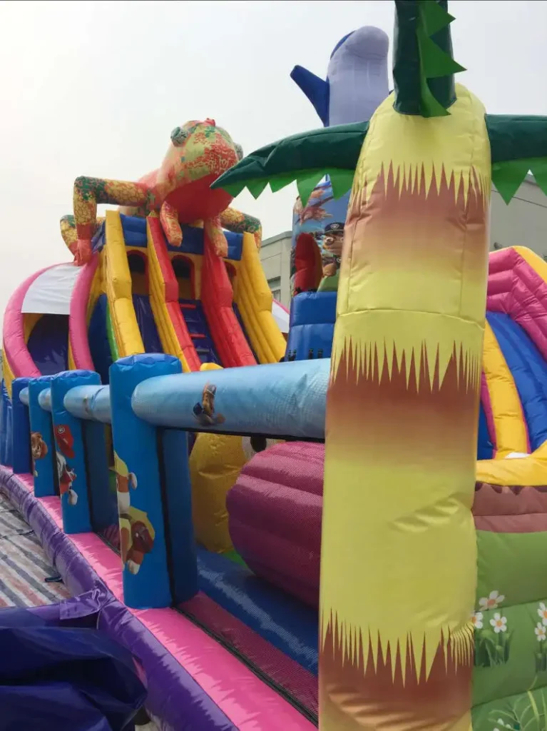 bounce house with slide for sale