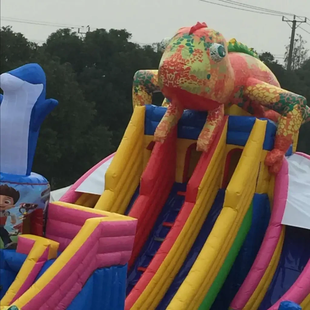 bounce house with slide for sale