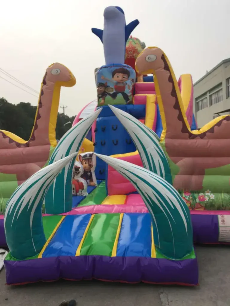 bounce house with slide for sale