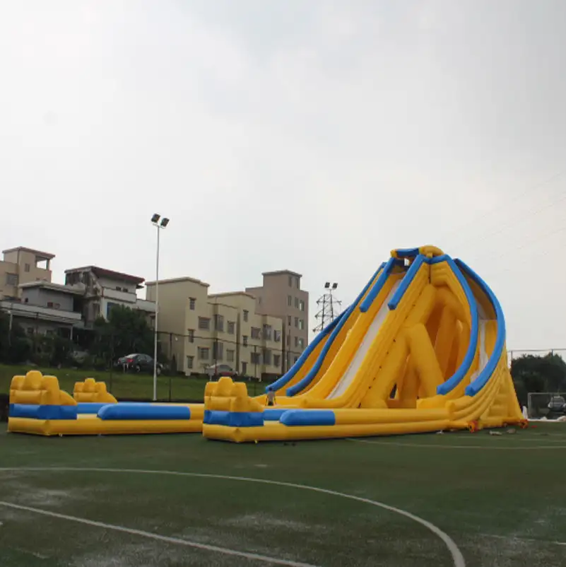 huge blow up water slide