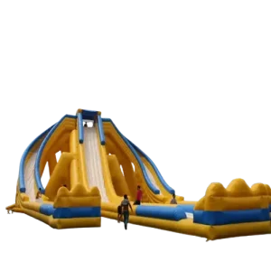 huge blow up water slide