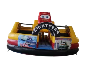bouncy castle play area