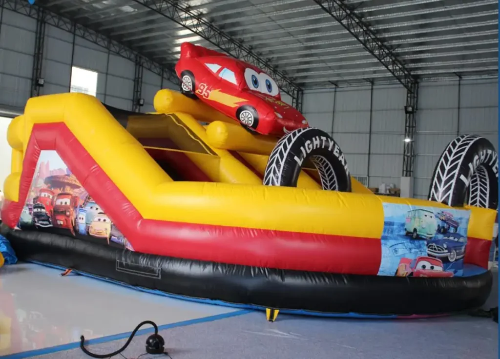 bouncy castle play area