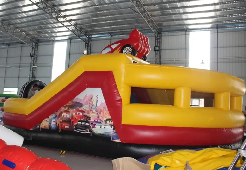 bouncy castle play area