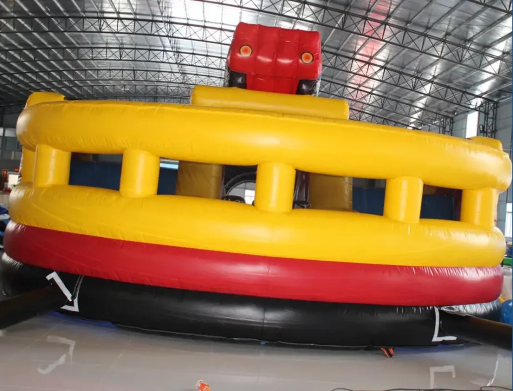 bouncy castle play area