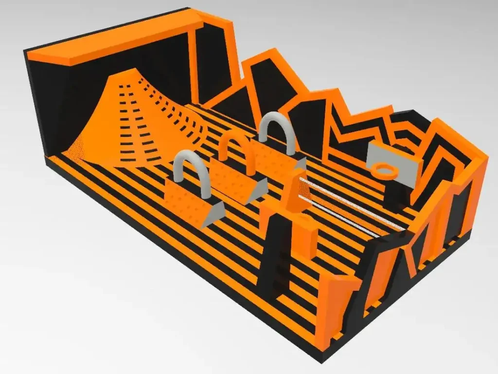 inflatable outdoor playground