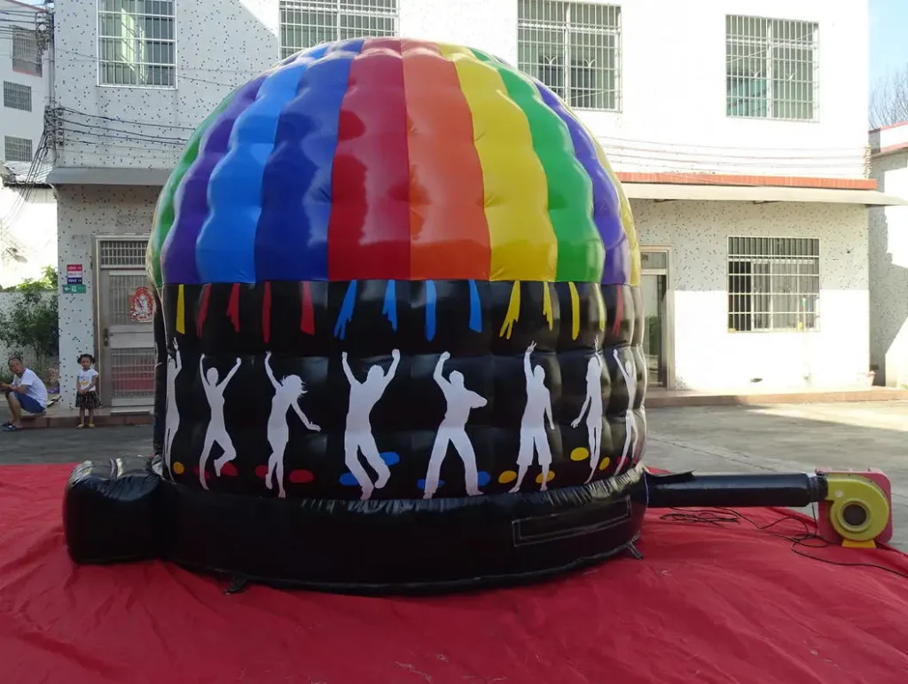 Inflatable disco