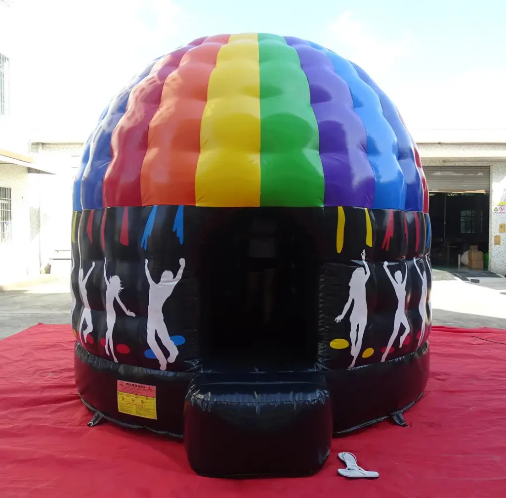 Inflatable disco
