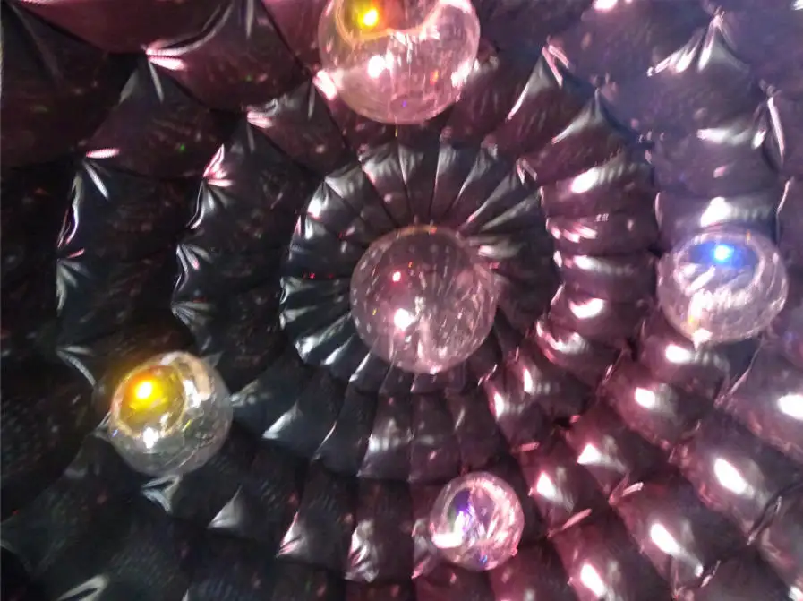 Inflatable disco