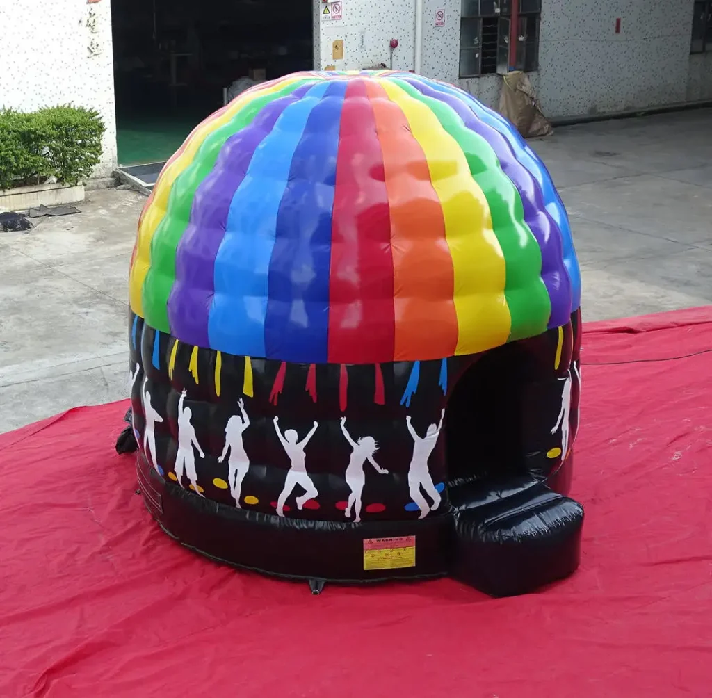 Inflatable disco
