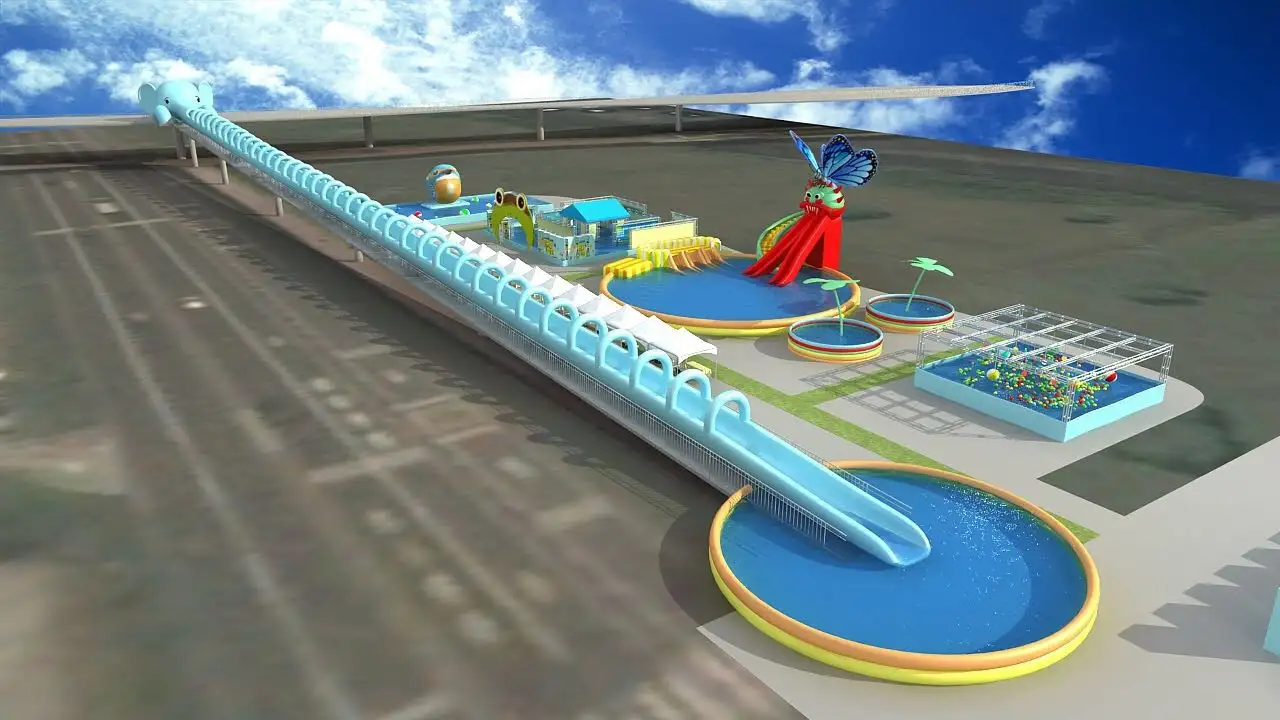 inflatable slip n slide