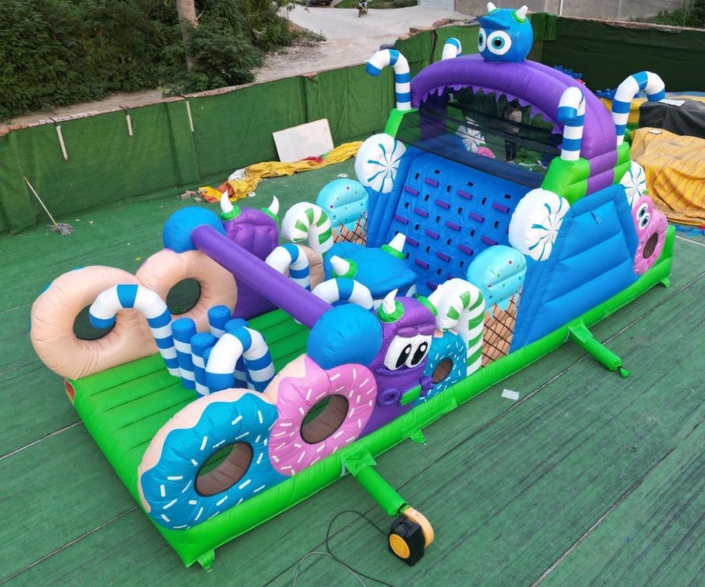 inflatable obstacle course price