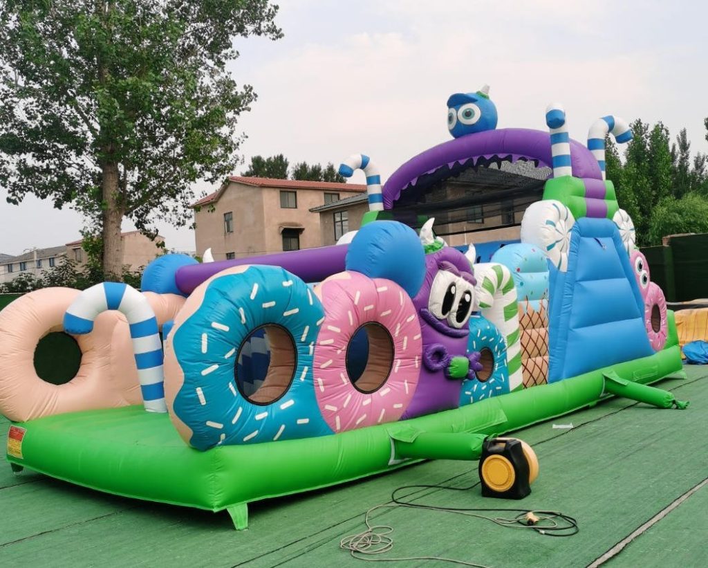 inflatable obstacle course price