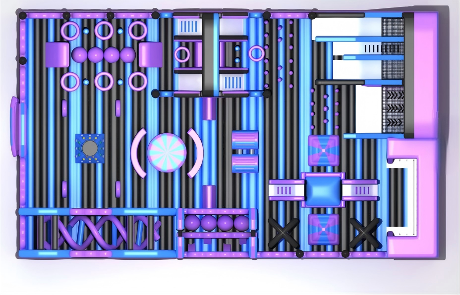 outdoor inflatable playground