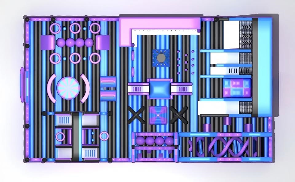 outdoor inflatable playground