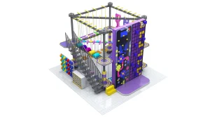 Ninja Rope Course Playground